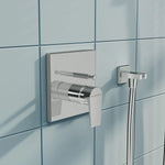 Artema Flow Square Ankastre Mekanik Banyo Bataryası (V-Box) (Sıva Üstü Grubu), Parlak Krom