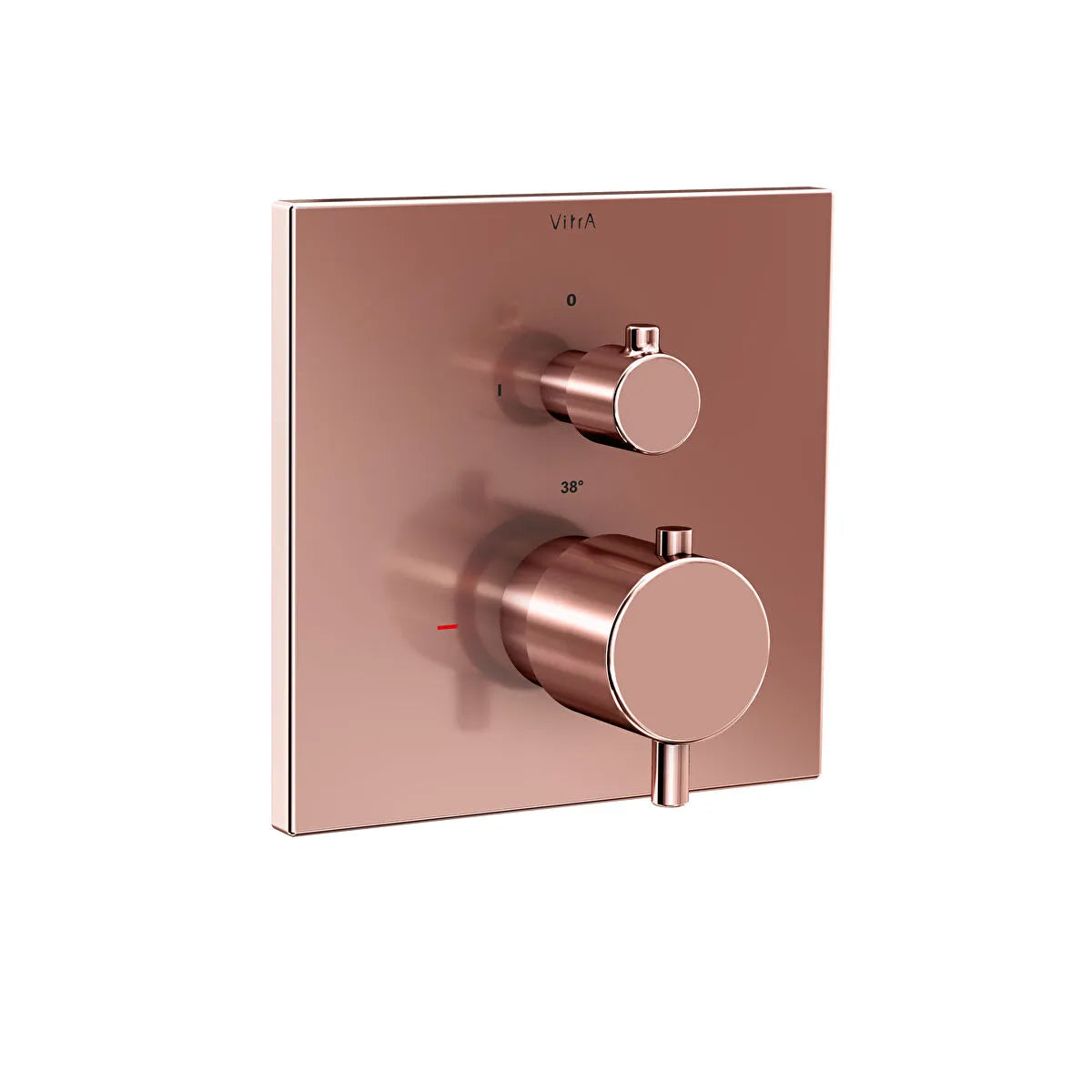 Artema V-Box Ankastre Termostatik Banyo Bataryası (V-Box, Sıva Üstü Grubu), Soft Bakır
