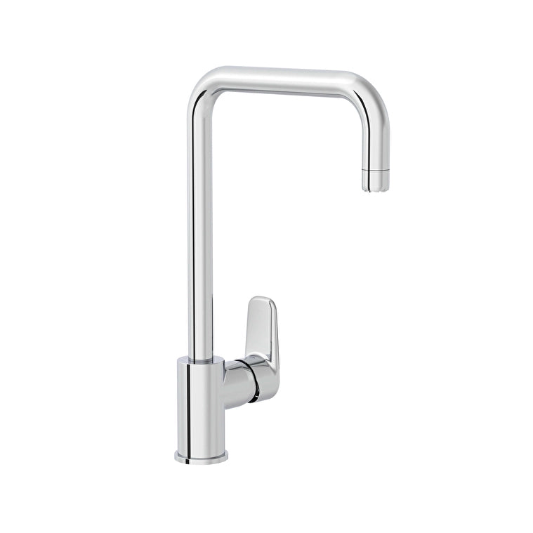 Artema Flow Soft Eviye Bataryası (U-Tip), Parlak Krom