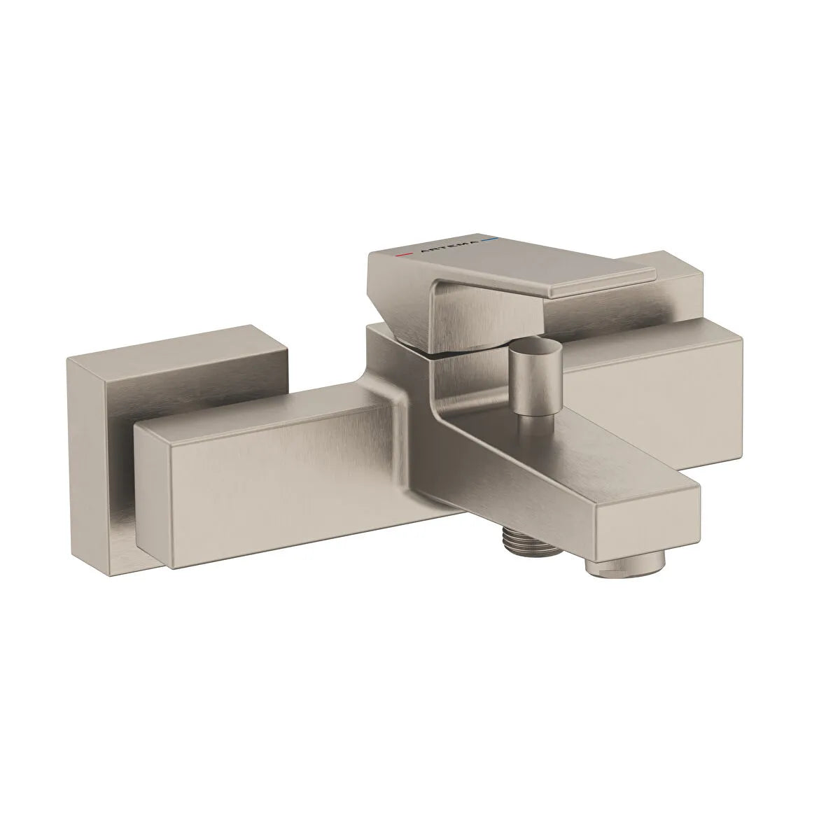 Artema Minimax Square Banyo Bataryası, Fırçalı Nikel