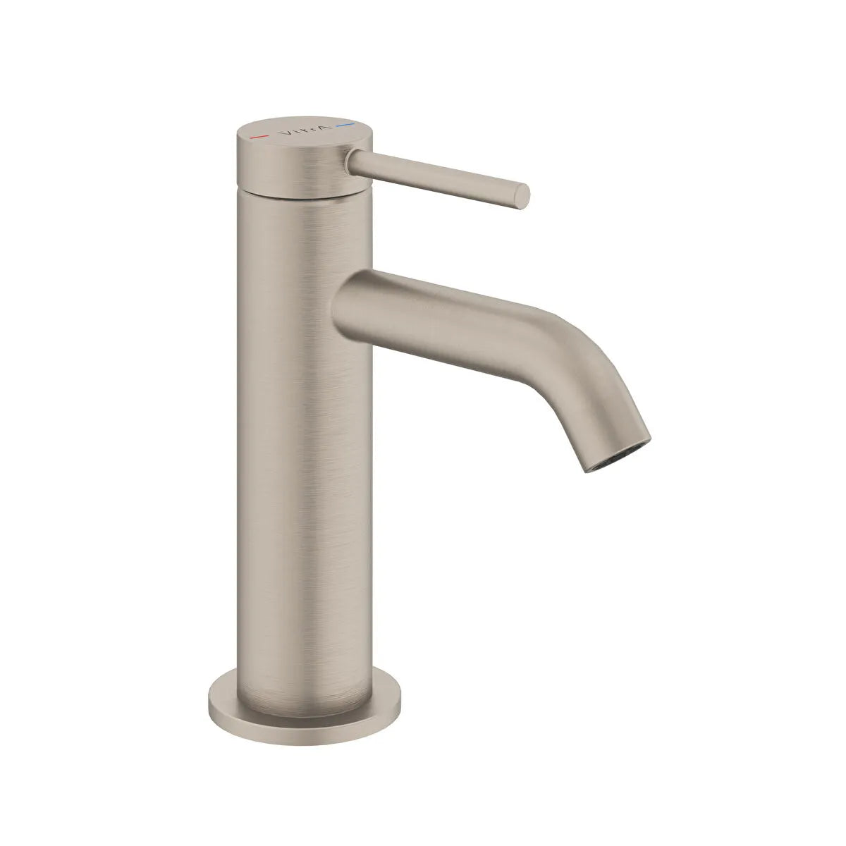 Artema Minimax Round Lavabo Bataryası, Fırçalı Nikel