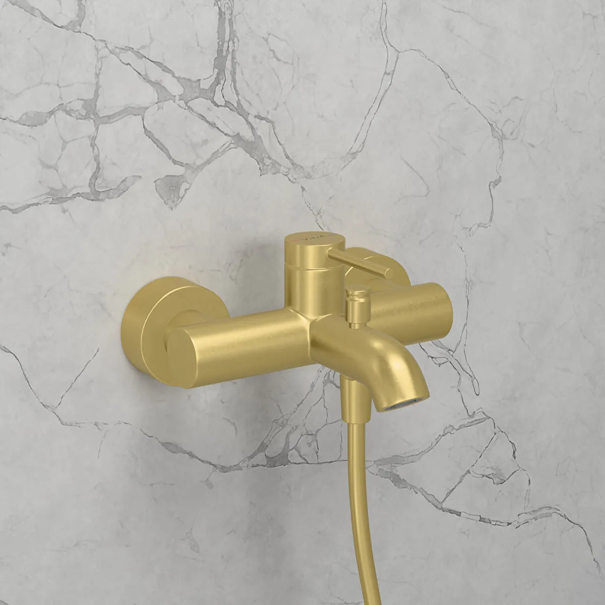 Artema Minimax Round Banyo Bataryası, Fırçalı Altın