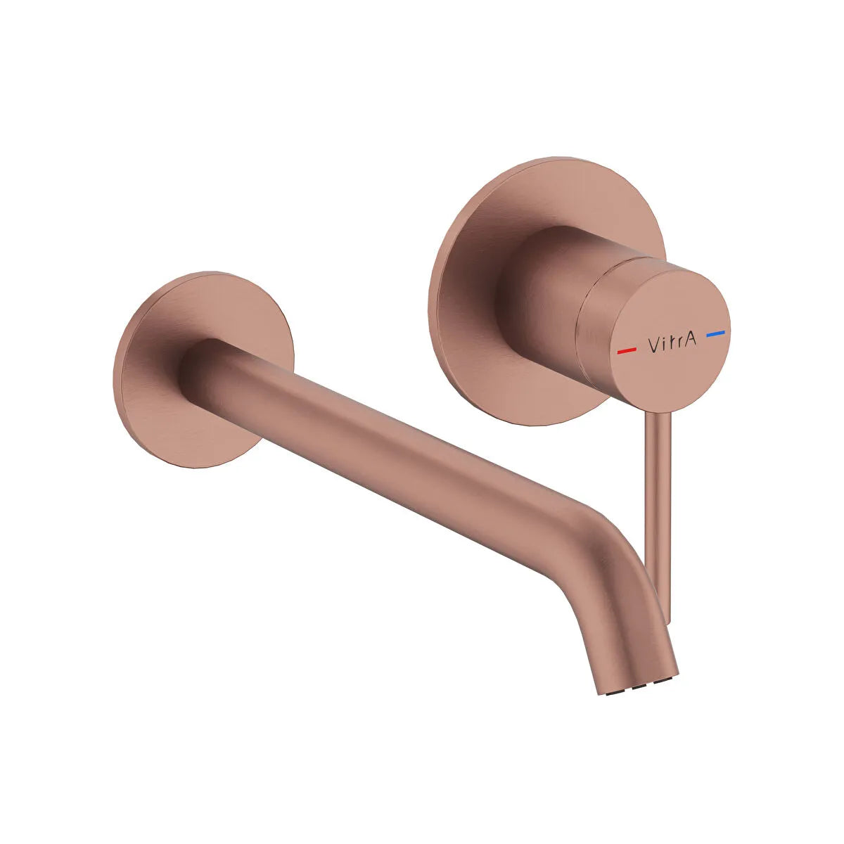 Artema Minimax Round Ankastre Lavabo Bataryası (Uzun), Fırçalı Bakır