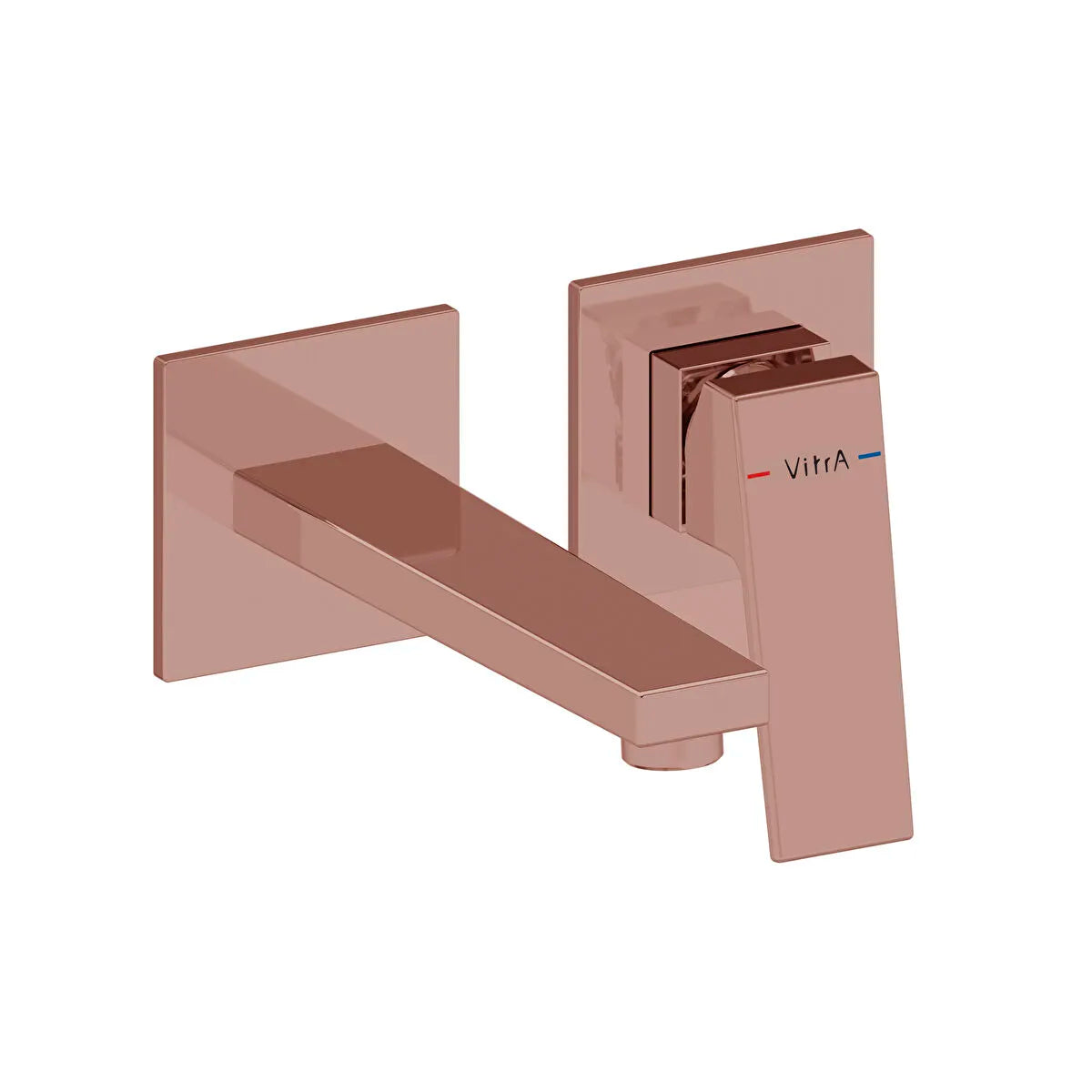 Artema Minimax Square Ankastre Lavabo Bataryası (Kısa) (Sıva Üstü Grubu), Soft Bakır
