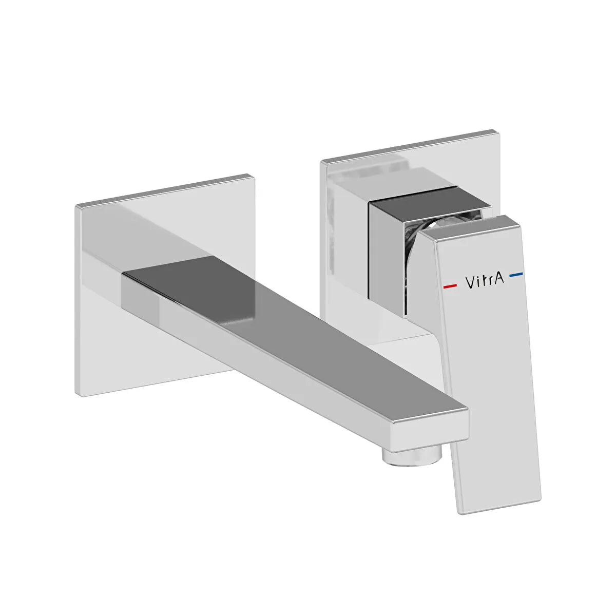 Artema Minimax Square Ankastre Lavabo Bataryası (Uzun) (Sıva Üstü Grubu), Parlak Krom