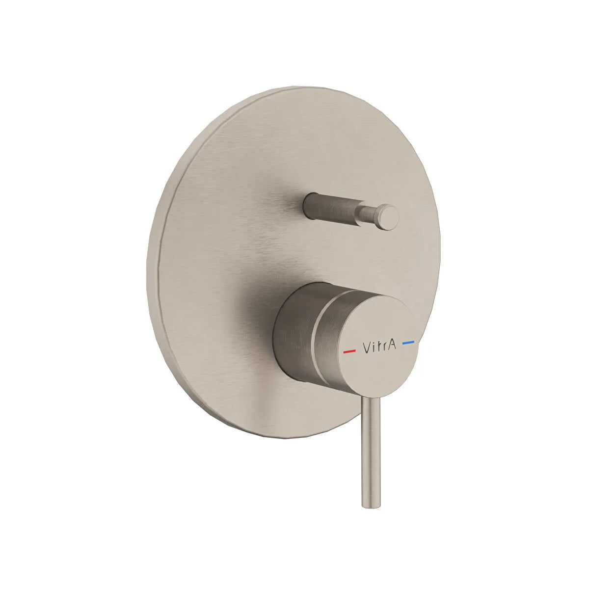 Artema Minimax Round Ankastre Mekanik Banyo Bataryası, Minibox, Fırçalı Nikel
