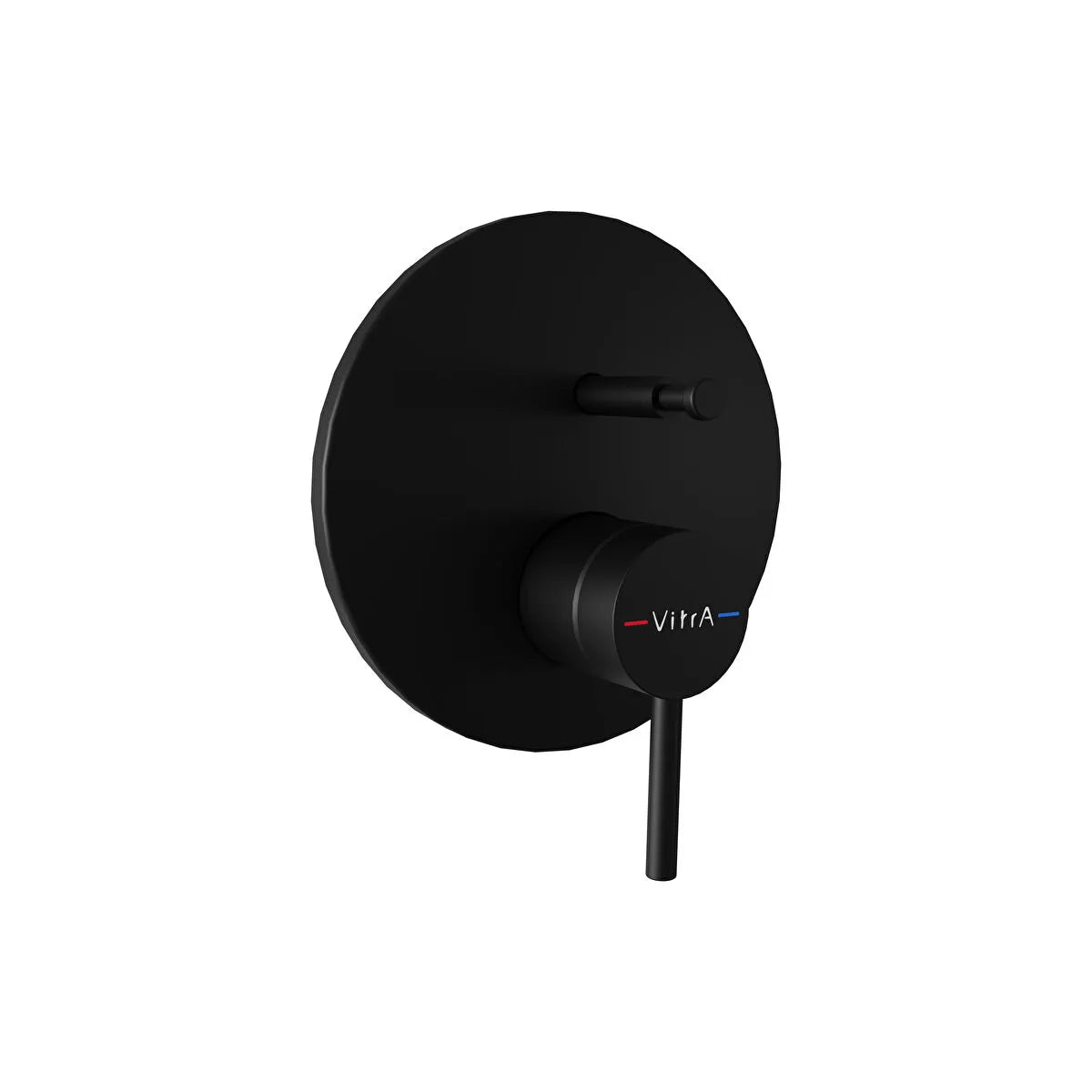 Artema Minimax Round Ankastre Mekanik Banyo Bataryası, Minibox, Mat Siyah
