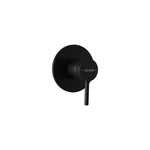 Artema Minimax Round Ankastre Mekanik Duş Bataryası (Minibox), Mat Siyah