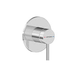 Artema Minimax Round Ankastre Mekanik Duş Bataryası (Minibox), Parlak Krom