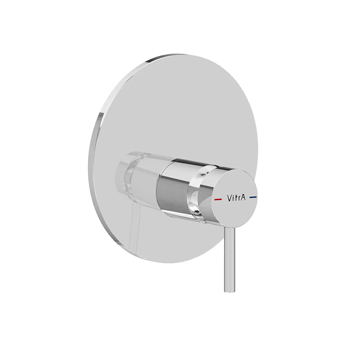 Artema Minimax Round Ankastre Mekanik Duş Bataryası, V-Box, Parlak Krom