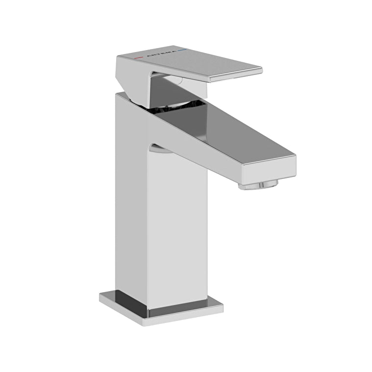 Artema Minimax Square Lavabo Bataryası, Parlak Krom