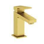 Artema Minimax Square Lavabo Bataryası, Fırçalı Altın