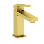 Artema Minimax Square Lavabo Bataryası (Yüksek), Fırçalı Altın