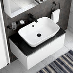 Artema Minimax Square Çanak Lavabo Bataryası, Mat Siyah