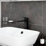 Artema Minimax Square Çanak Lavabo Bataryası, Mat Siyah
