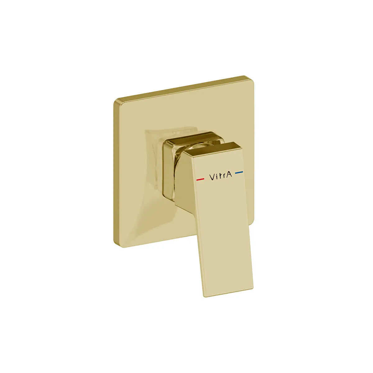 Artema Minimax Square Ankastre Duş Bataryası (Minibox) (Sıva Üstü Grubu), Soft Altın 
