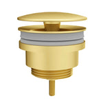 Artema Lavabo Yuvarlak Süzgeci (Universal-Sabit), Fırçalı Altın