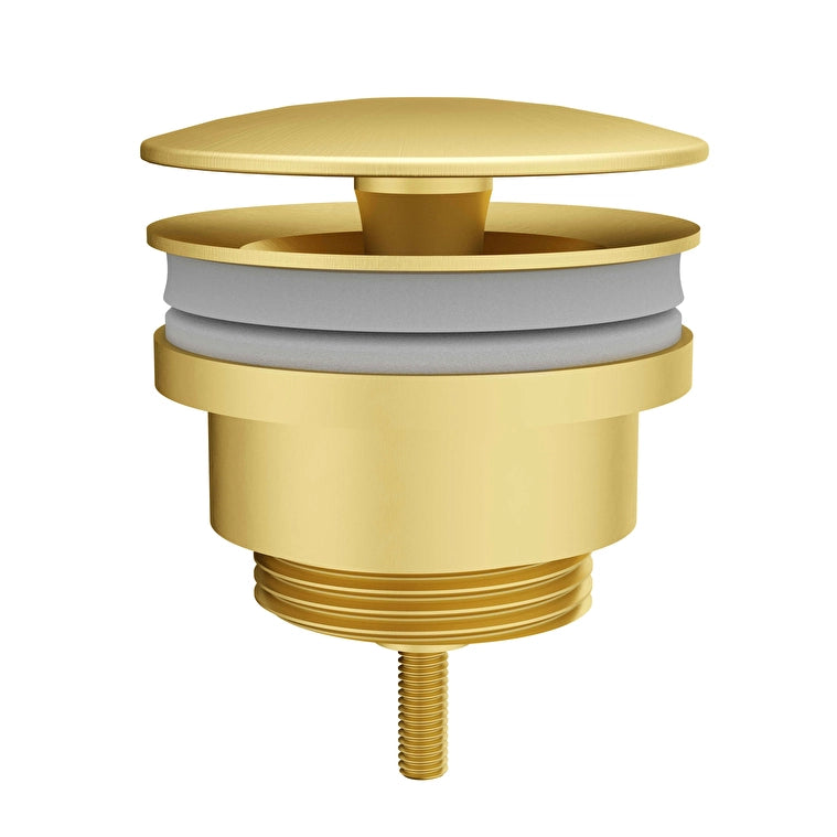 Artema Lavabo Yuvarlak Süzgeci (Universal-Sabit), Fırçalı Altın