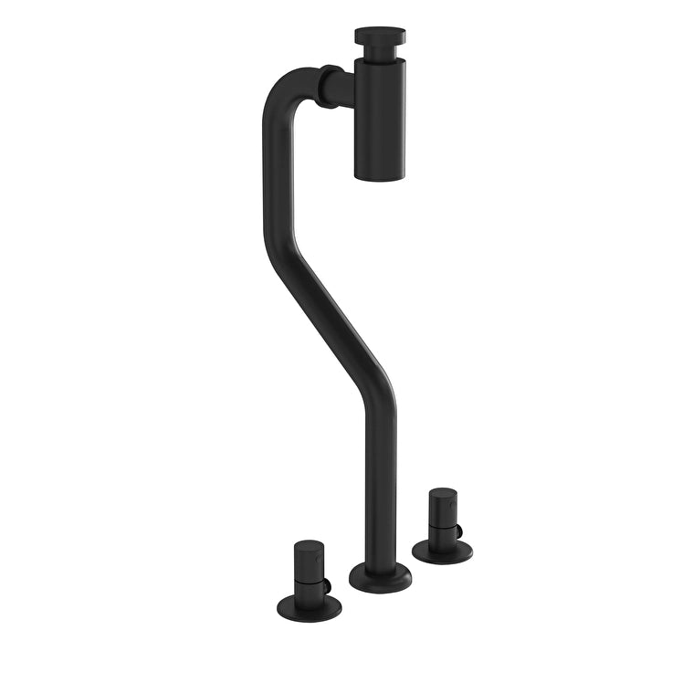 VitrA Origin Monoblok Lavabo Sifonu, Mat Siyah