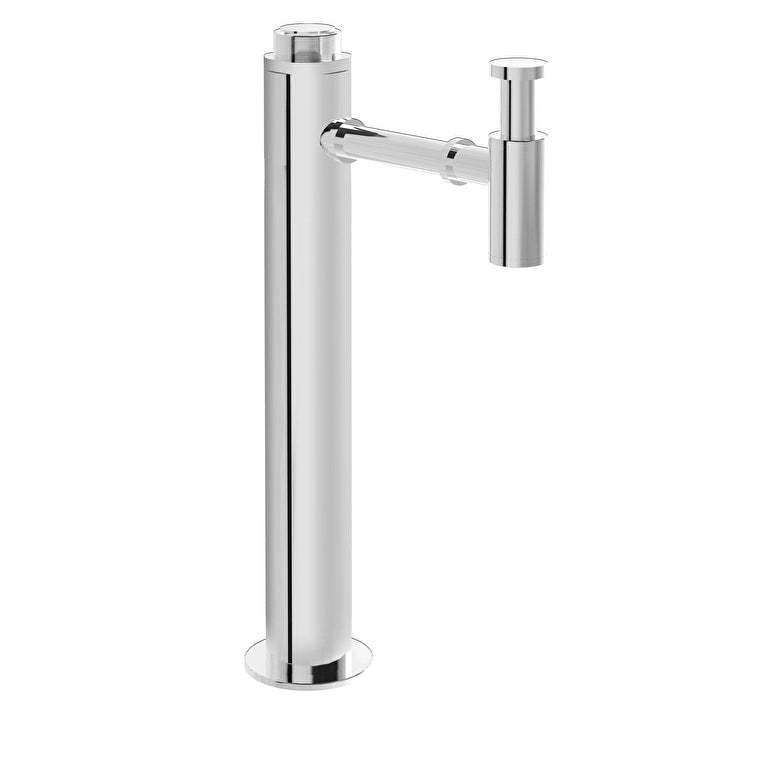 VitrA Origin Yerden Lavabo Sifonu (Uzun ), Parlak Krom