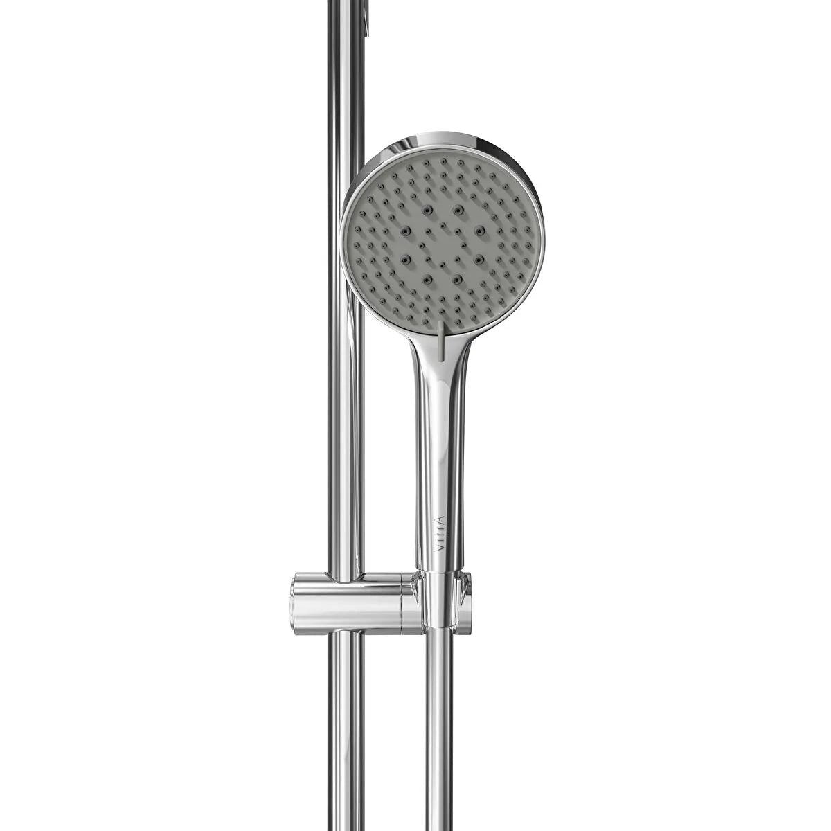 Artema Base Round Sürgülü El Duşu Takımı 3F (100 Mm), Parlak Krom