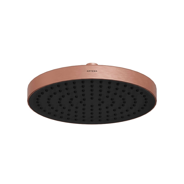 VitrA Core Round Duş Başlığı 1F (250 Mm), Fırçalı Bakır