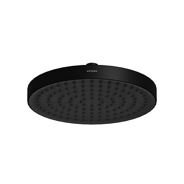 VitrA Core Round Duş Başlığı 1F (250 Mm), Mat Siyah