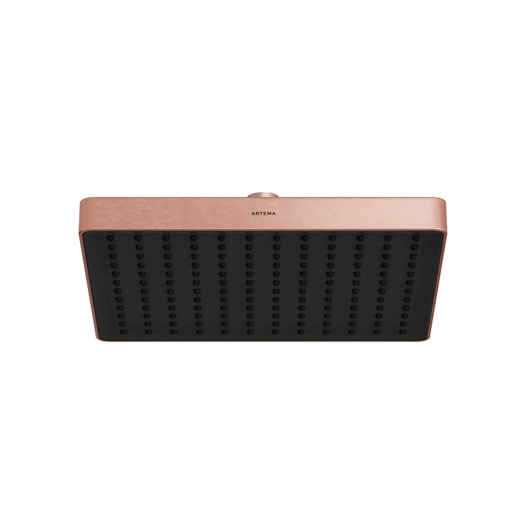 VitrA Core Square Duş Başlığı 1F (250 Mm), Fırçalı Bakır