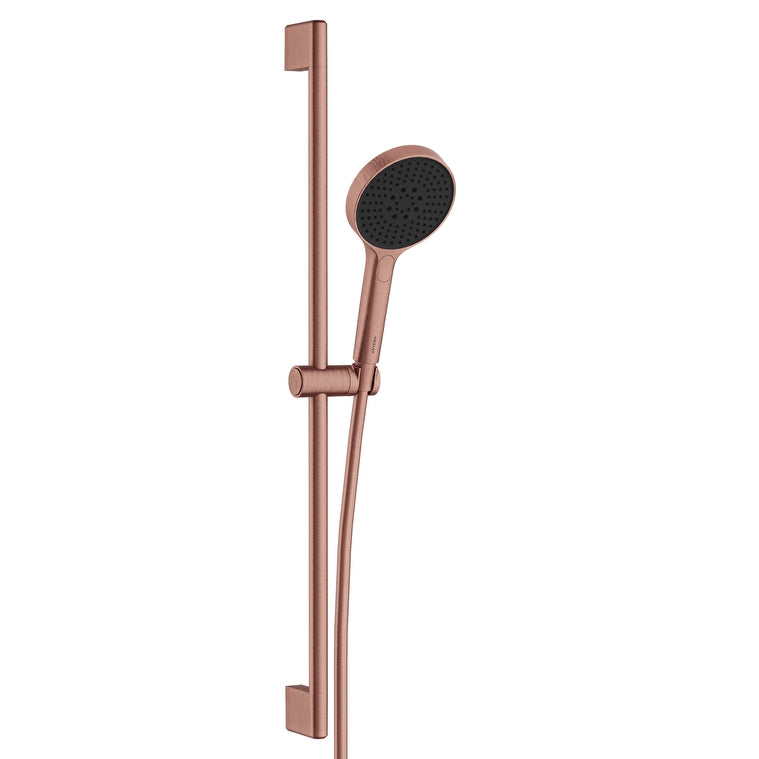 Artema Core Round Sürgülü El Duşu Takımı 3F (120 Mm), Fırçalı Bakır