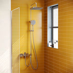 Artema Core Square 250 Duş Kolonu, Parlak Krom