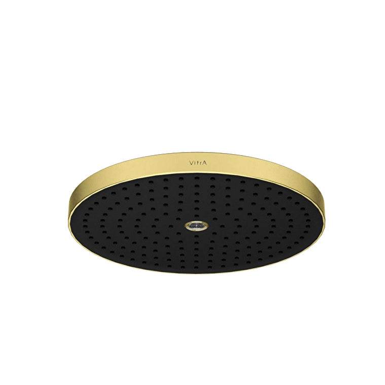 VitrA Prime Round Duş Başlığı (2F) (300 Mm), Fırçalı Altın