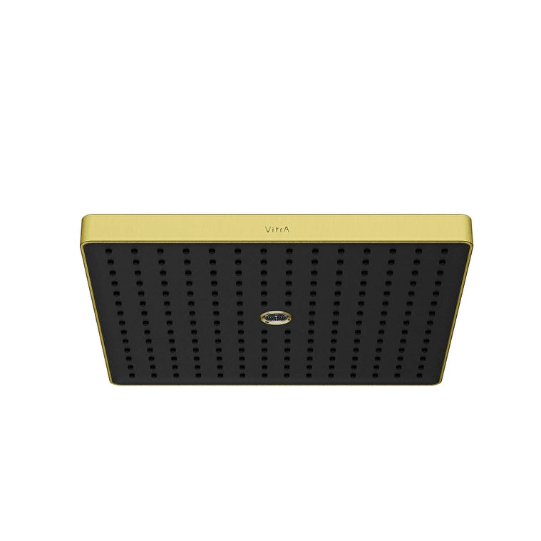 Artema Prime Square Duş Başlığı 2F (300 Mm), Fırçalı Altın