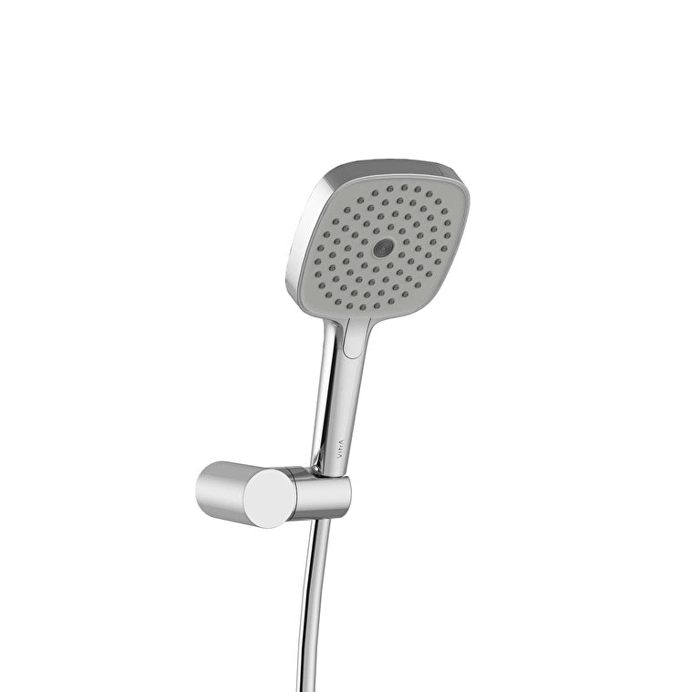 Artema Prime Square El Duşu Takımı 3F (130 Mm), Parlak Krom