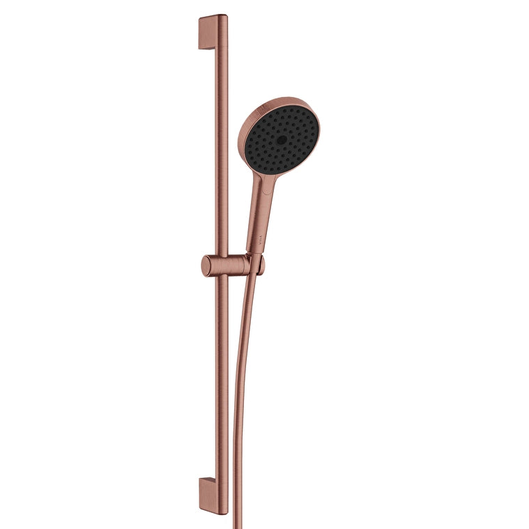 VitrA Prime Round Sürgülü El Duşu Takımı 3F (130 Mm), Fırçalı Bakır