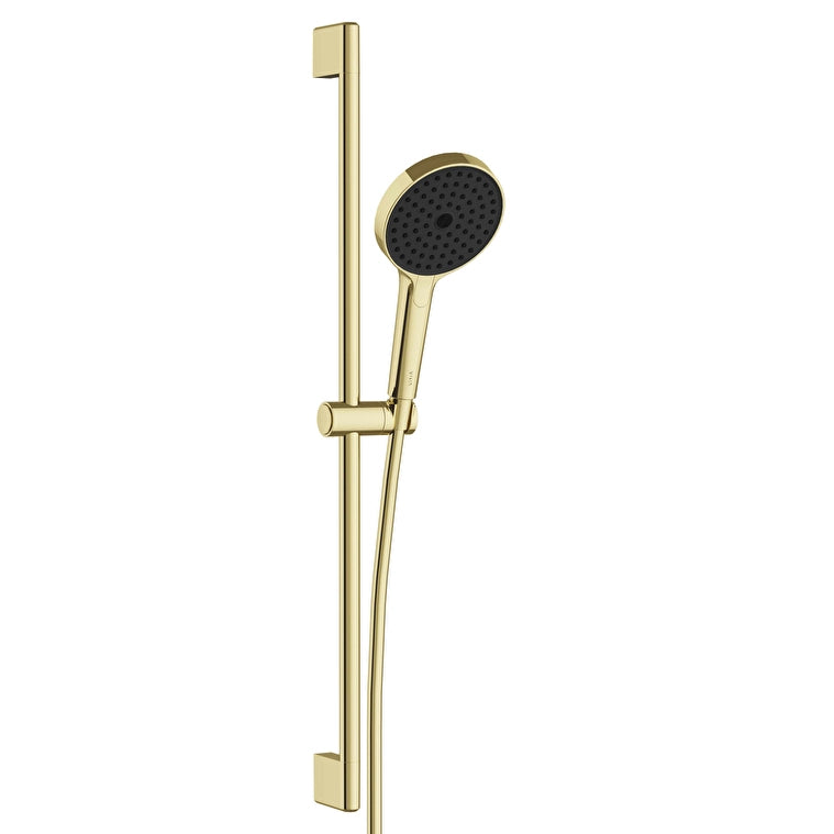 VitrA Prime Round Sürgülü El Duşu Takımı 3F (130 Mm), Soft Altın 