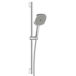 VitrA Prime Square Sürgülü El Duşu Takımı 3F (130 Mm), Parlak Krom