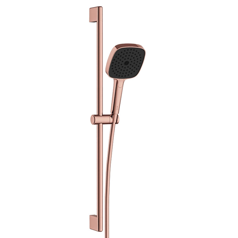 VitrA Prime Square Sürgülü El Duşu Takımı 3F (130 Mm), Soft Bakır