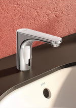 Vitra Root Round Temassız Lavabo Bataryası  (Pilli - Çift Su Girişli)