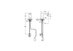 Vitra Root Round Temassız Lavabo Bataryası  (Elektrikli, Tek Su Girişli)