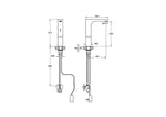 Vitra Root Round Temassız Lavabo Bataryası (Çanak) (Elektrikli, Tek Su Girişli)