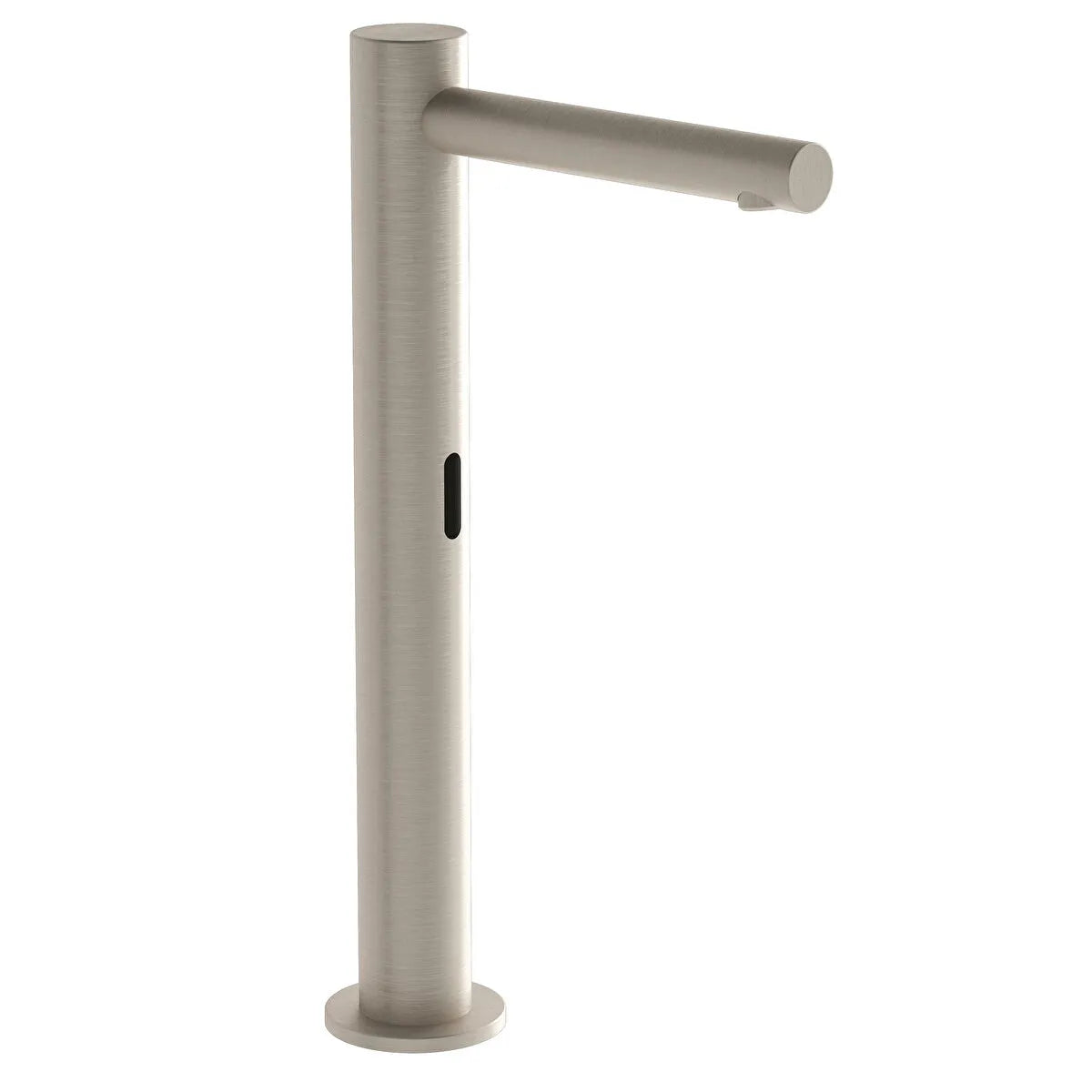 VitrA Origin Temassız Lavabo Bataryası (Çanak) (Pilli - Tek Su Girişli), Fırçalı Nikel