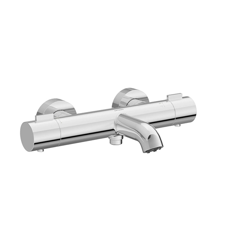 Artema Base Round Termostatik Banyo Bataryası, Parlak Krom