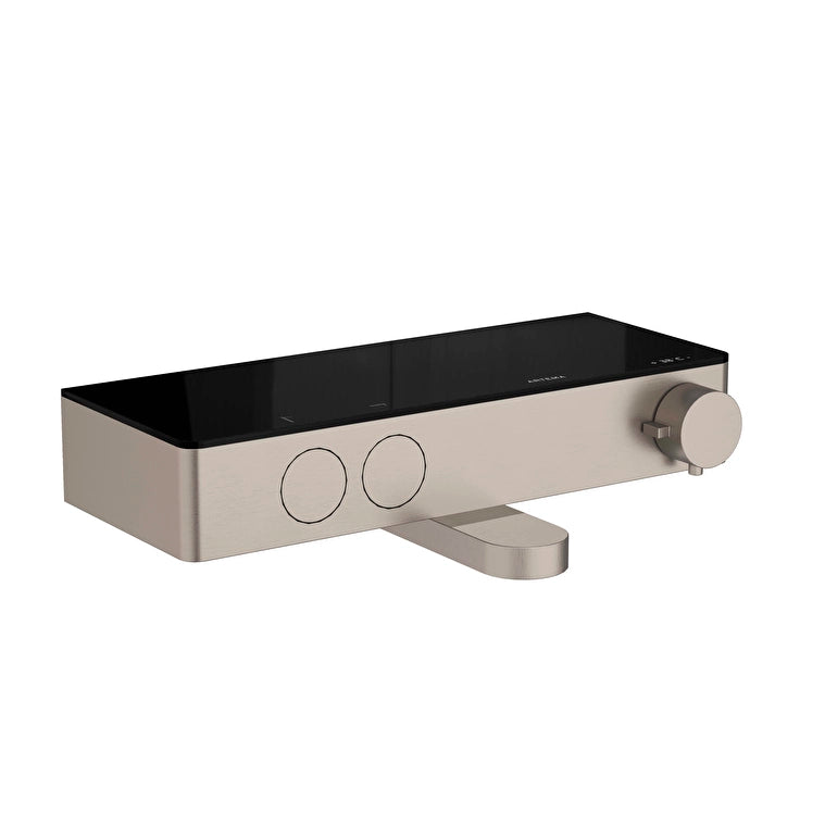 Artema Core Square Termostatik Banyo Bataryası, Fırçalı Nikel