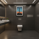 Bien Dor Rimless Asma Klozet Seti Parlak Beyaz, 50 cm