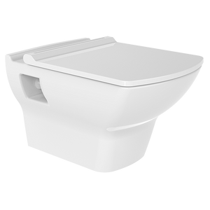 Bien Dor Rimless Asma Klozet Seti Parlak Beyaz, 50 cm