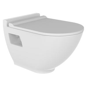 Bien Harmony Rimless Asma Klozet Seti 50 cm, Parlak Beyaz