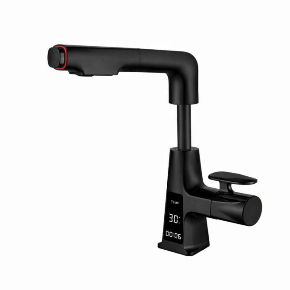 fleko-ligth-dijital-siyah-lavabo-bataryasi