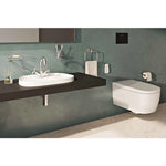 VitrA Frame Yarım Tezgahüstü Lavabo, Tv Shape, 57x39 cm