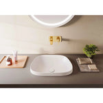 VitrA Frame Yarım Tezgahüstü Lavabo, Tv Shape, 55x39 cm