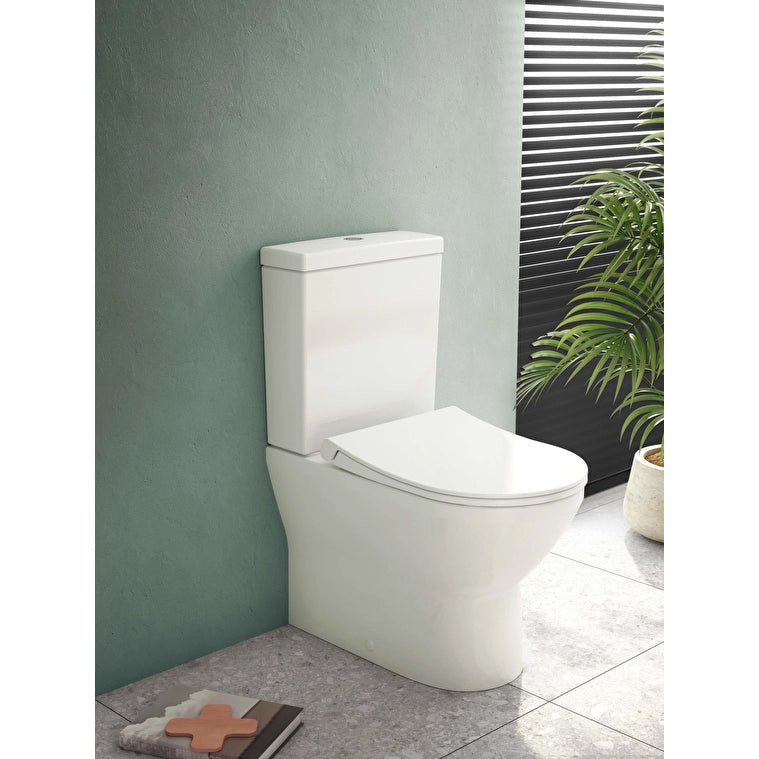 VitrA Integra Round Takım Klozet Rim-ex, Duvara Tam Dayalı, 62 cm, Beyaz